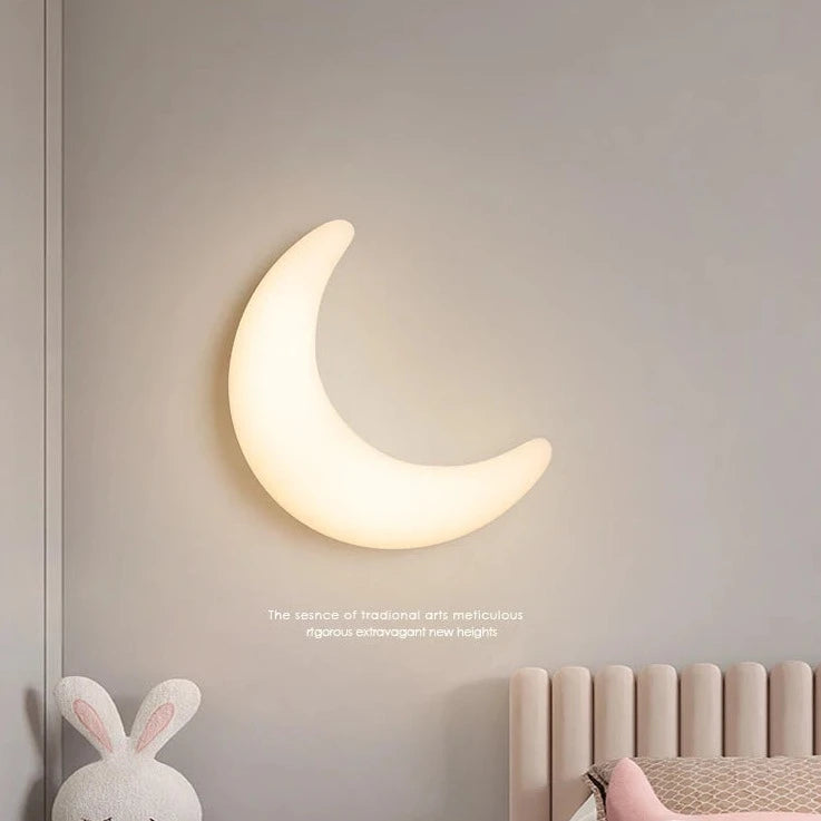 applique murale led en croissant d'intérieur simple - vue 2 sur 8