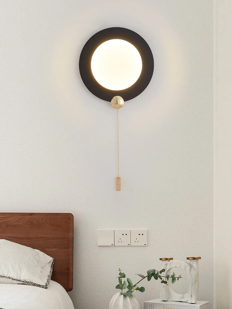 Applique simple moderne nordique avec interrupteur - vue 5 sur 7