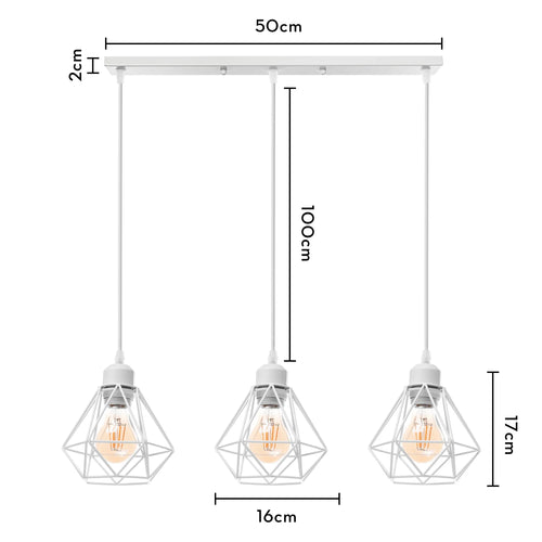 suspension moderne à têtes led pour intérieur design - vue 22 sur 22
