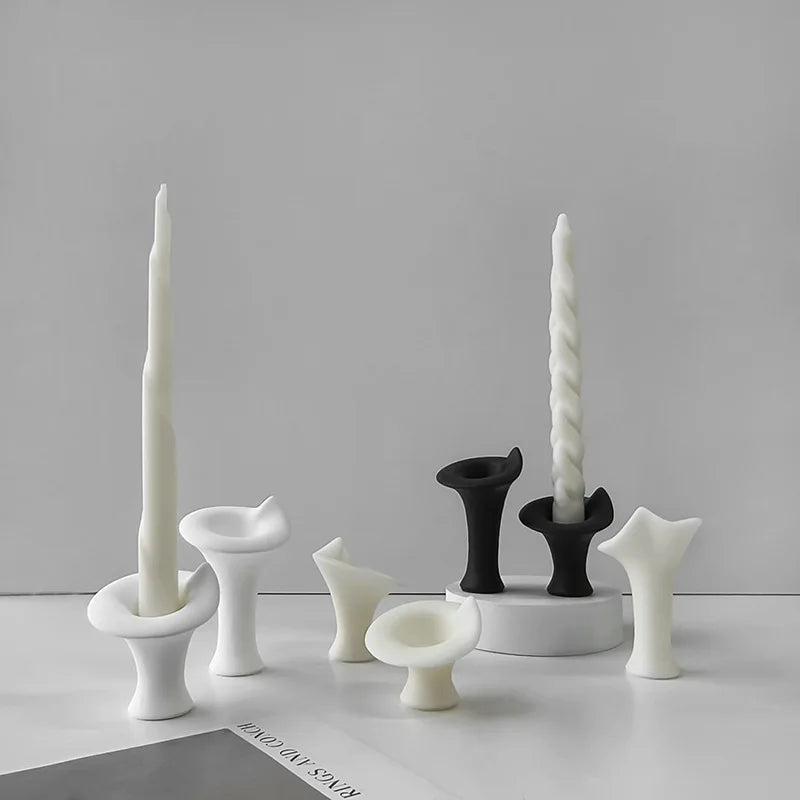 moule en silicone pour chandelier d'aromathérapie décoratif à faire soi-même - vue 7 sur 9