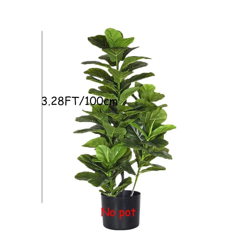 arbre tropical artificiel ficus pour décoration maison jardin boutique - vue 11 sur 12