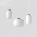 lampe led suspendue design nordique makaron pour décoration intérieure