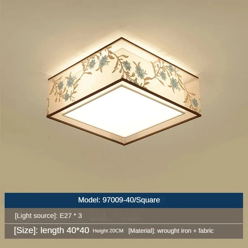 lustre chinois suspendu style moderne pour une ambiance simple - vue 13 sur 19