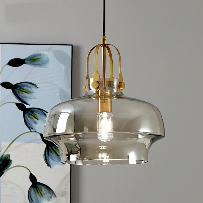 suspension en verre nordique pour décoration moderne de votre intérieur - vue 2 sur 9
