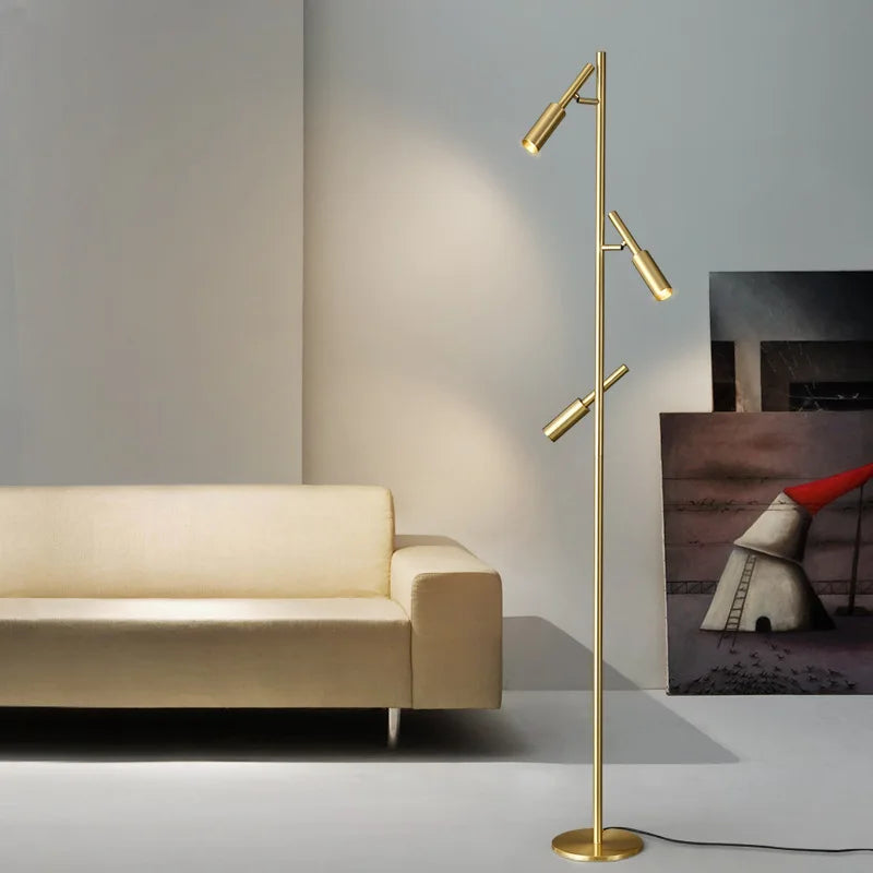 lampadaire minimaliste pour lecture et étude - vue 4 sur 8
