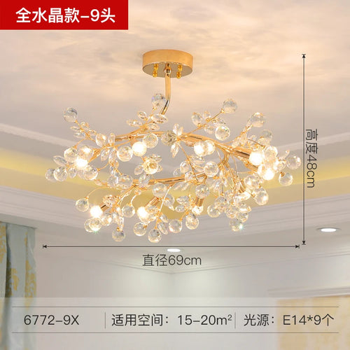 lustre en céramique italien éclairage cristal pour mariage et intérieur - vue 15 sur 14