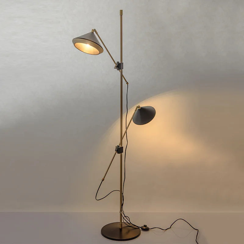 lampadaire moderne de luxe angle réglable lumières décoratives personnalisées - vue 5 sur 7