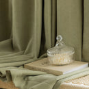 Rideau occultant uni style moderne pour salon chambre
