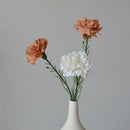 arrangement floral automnal en œillet artificiel pour décorations festive