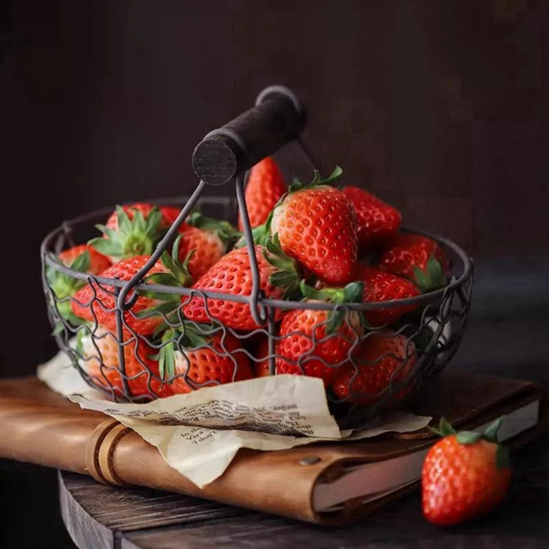 panier créatif de rangement pour œufs et fruits - vue 5 sur 10