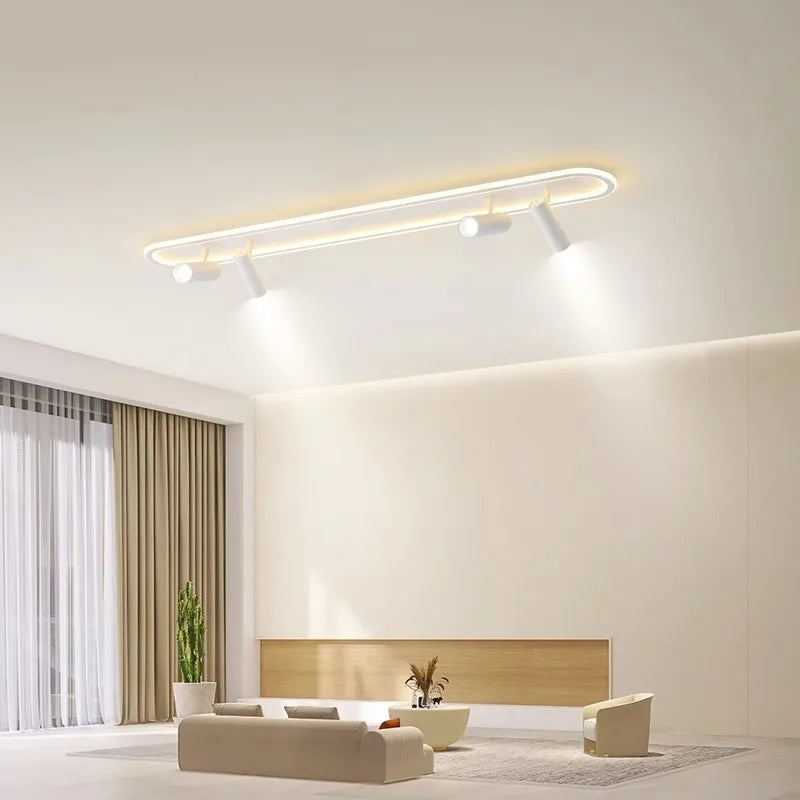 spot éclairage led intérieur déco minimaliste moderne pour lustre - vue 3 sur 18