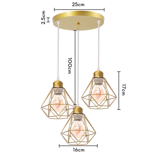suspension moderne à têtes led pour intérieur design - vue 21 sur 22