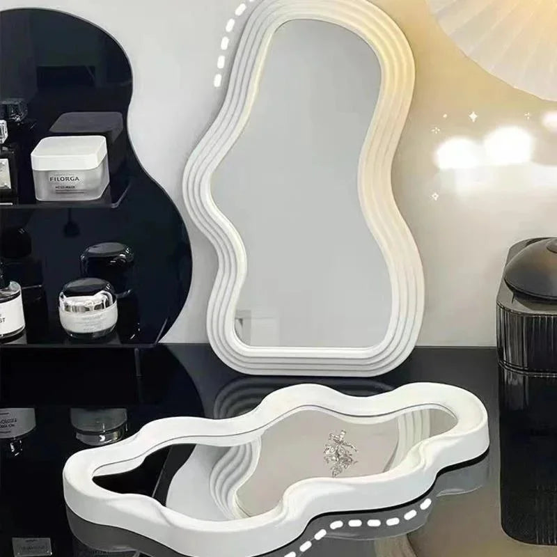 miroir vertical nuage pour bureau dortoir salle de bain décoration - vue 6 sur 12
