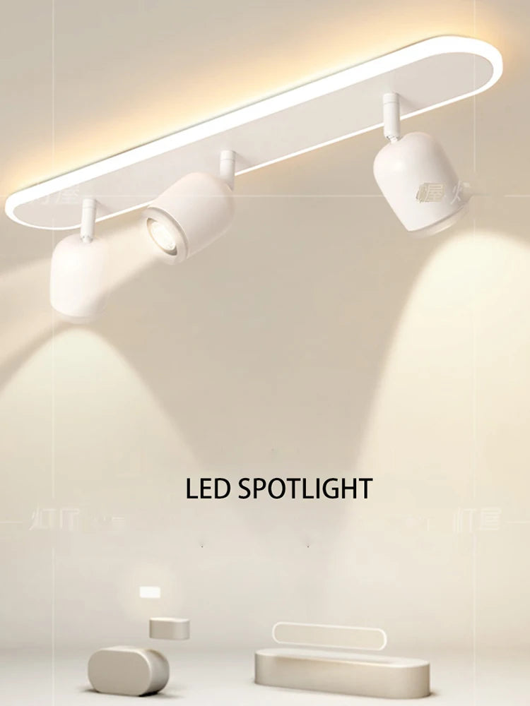 projecteur led monté en surface foco moderne angle réglable