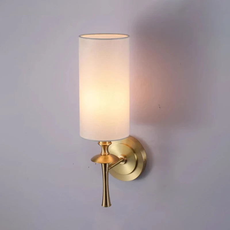 lampe en laiton américain rétro pour éclairage décoratif