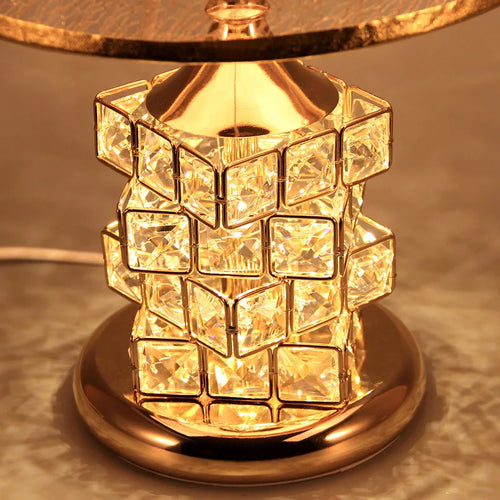 lampe de table en cristal moderne pour décoration intérieure luxe - vue 3 sur 10