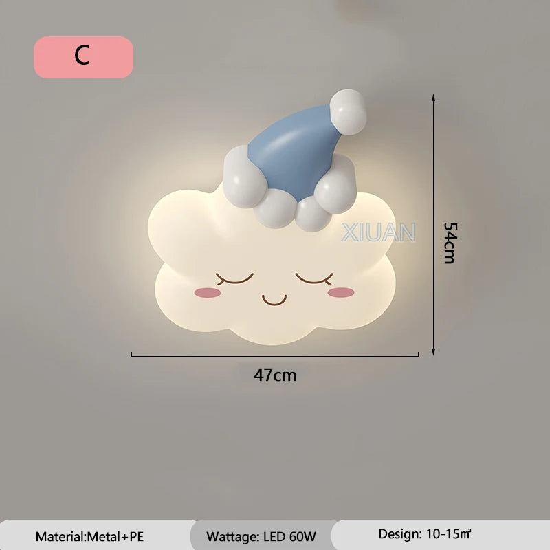 plafonnier romantique pour chambre d enfant avec nœud élégant