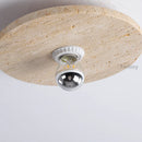applique murale rétro en pierre naturelle avec éclairage led