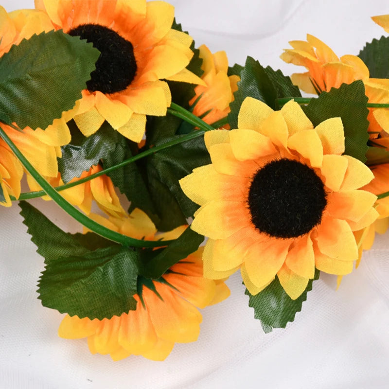 décoration de tournesol artificiel pour mariage et fêtes - vue 5 sur 7