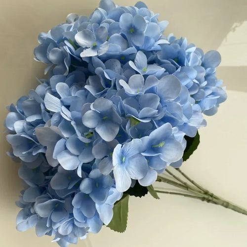 bouquet d'hortensias en soie pour décoration intérieure élégante - vue 12 sur 11
