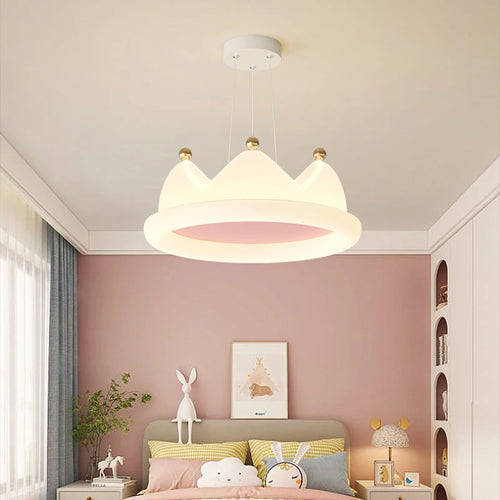 lustre romantique pour chambre de petite fille moderne - vue 2 sur 10