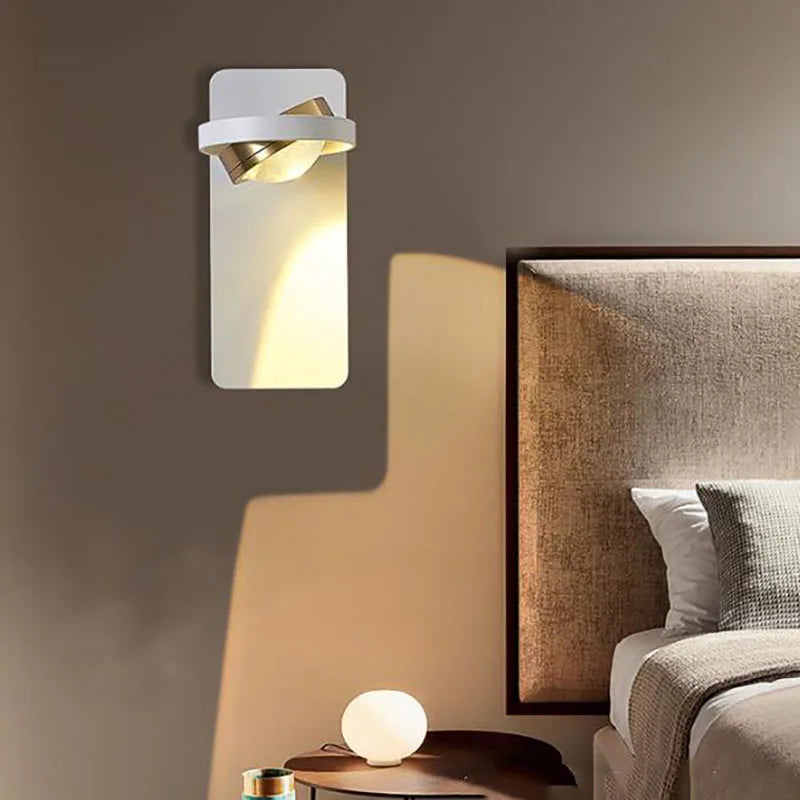 Applique murale led aluminium rotation 330deg - vue 5 sur 10