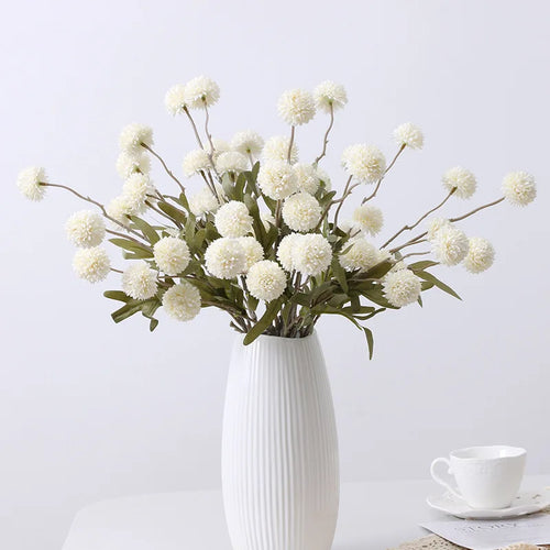 fleurs artificielles pissenlit décoration mariage bouquet cadeau saint-valentin - vue 4 sur 15