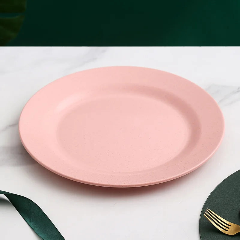Assiettes style nordique en polypropylène légères et durables