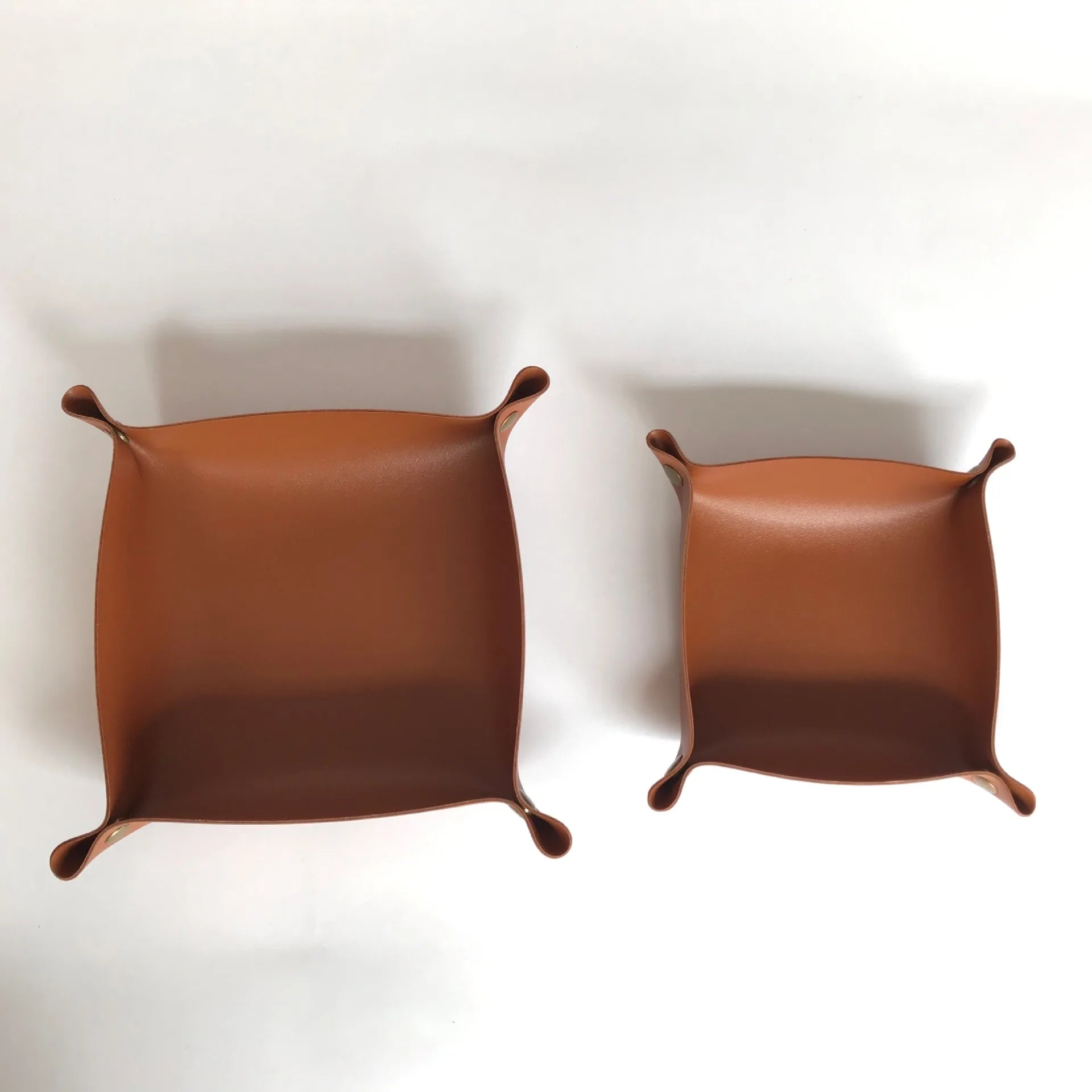 plateau de rangement en cuir pour bureau pliant décoratif - vue 12 sur 14