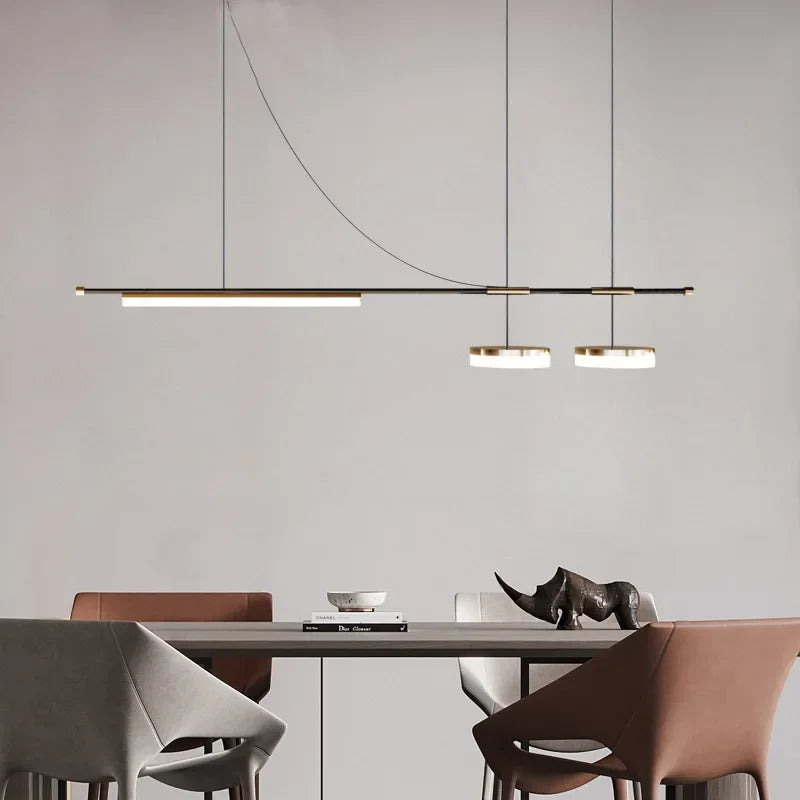lustre moderne design minimaliste nordique pour décoration intérieure