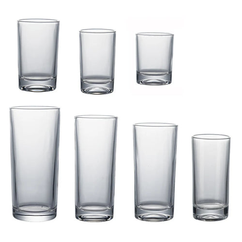 Verres cocktail design épuré résistants chaleur multi capacités