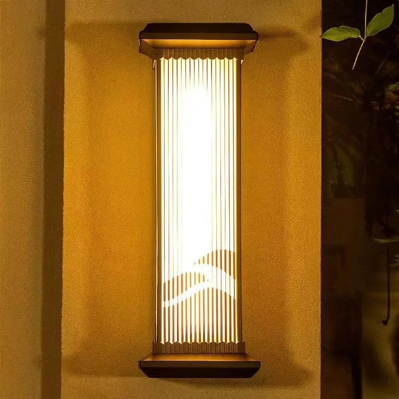 applique murale extérieure à led pour jardin et porche - vue 8 sur 8