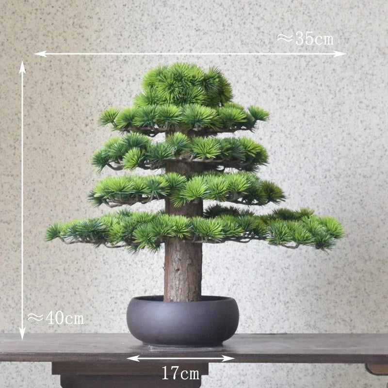 décoration intérieure faux arbre bonsaï style chinois pour intérieur et extérieur - vue 20 sur 22