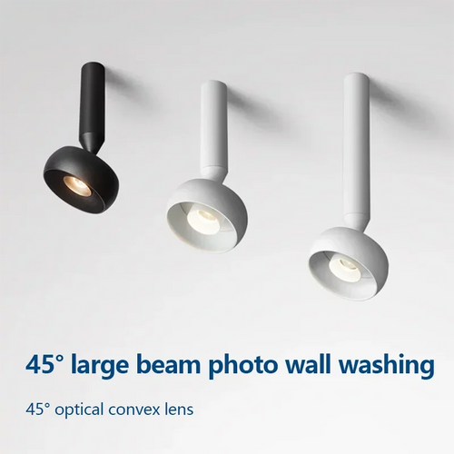 projecteur led rotatif réglable pour entrée allée décor spot