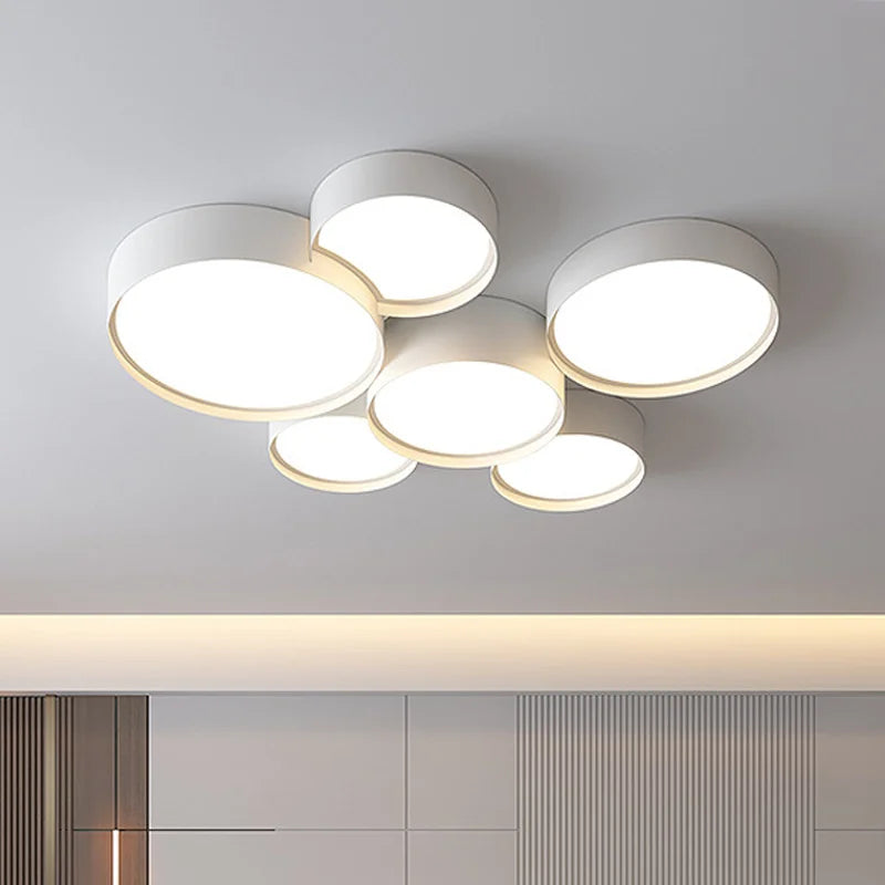 plafonnier led moderne pour un intérieur élégant et lumineux - vue 3 sur 11