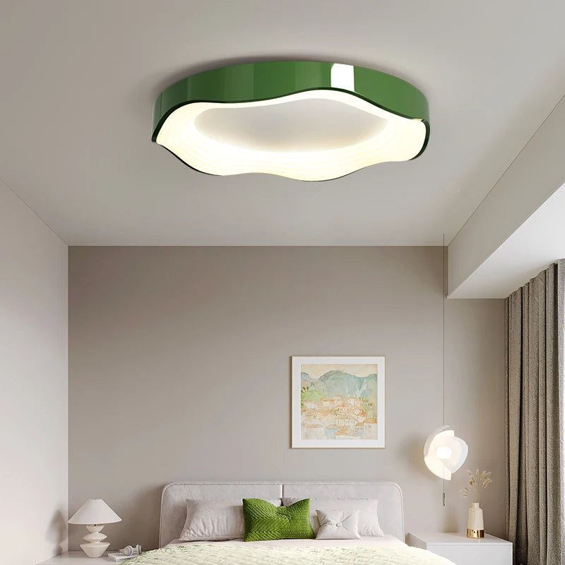 Plafonnier rond design moderne à leds pour décoration intérieure créative - vue 7 sur 9