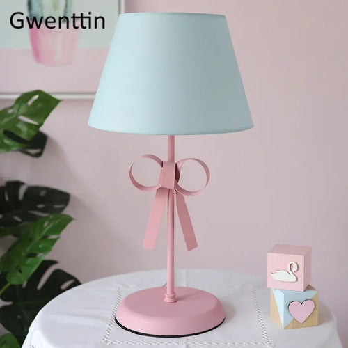lampe de bureau moderne à nœud papillon pour chambre décorative - vue 11 sur 14