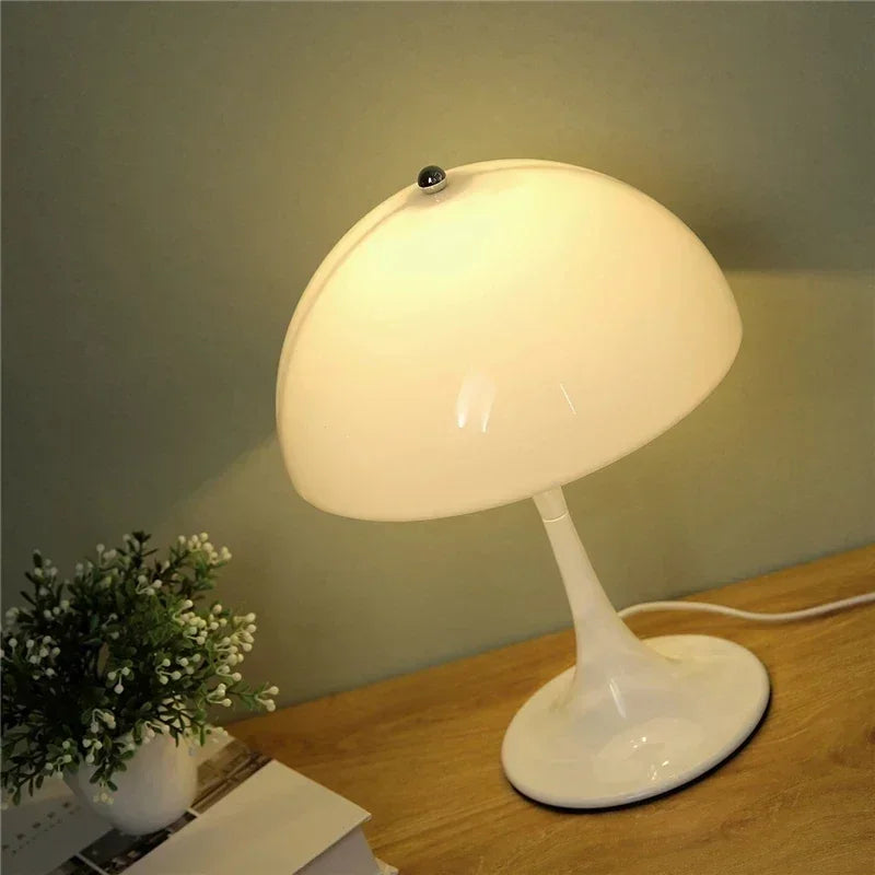 lampe table champignon moderne led chambre maison bureau lecture - vue 5 sur 9