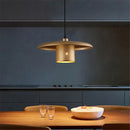 lustre à led en métal style industriel pour café et bar