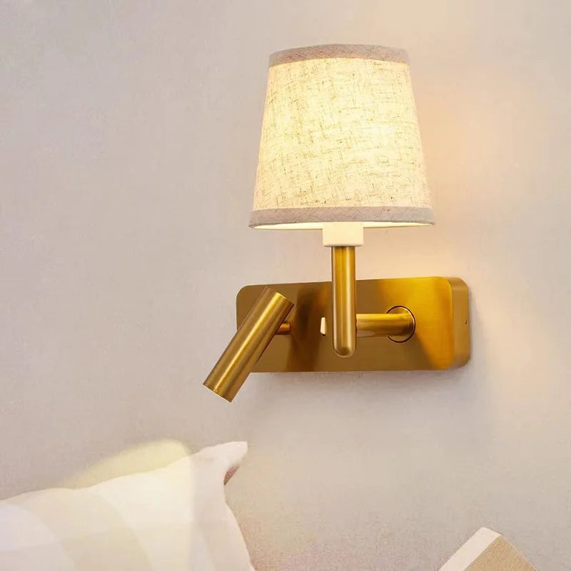 lampe de chevet moderne protection des yeux led luxe
