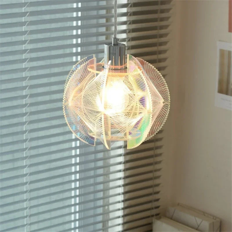 suspension en acrylique design nordique pour décoration moderne - vue 2 sur 14