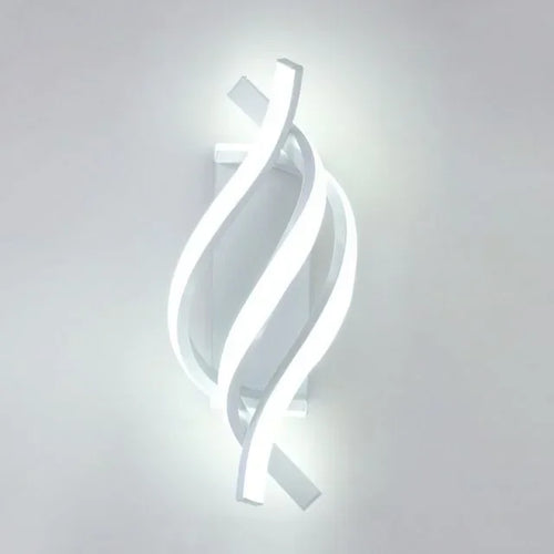 applique murale led spiral 3000k salon