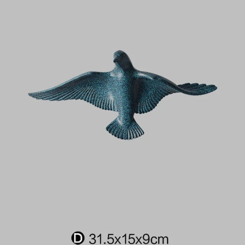 décoration murale créative mouette oiseau pour intérieur - vue 26 sur 36