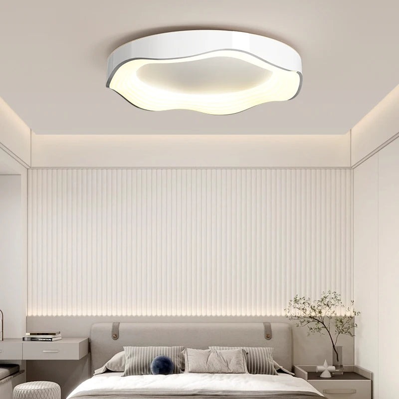 Plafonnier rond design moderne à leds pour décoration intérieure créative - vue 4 sur 9