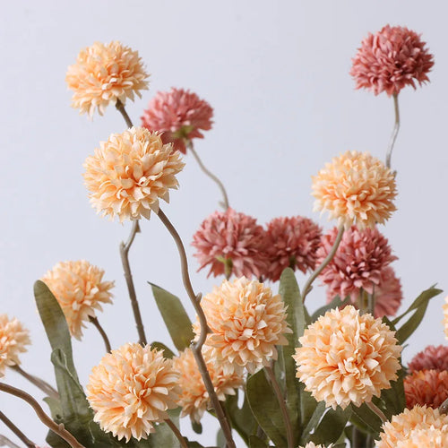 fleurs artificielles pissenlit décoration mariage bouquet cadeau saint-valentin - vue 3 sur 15