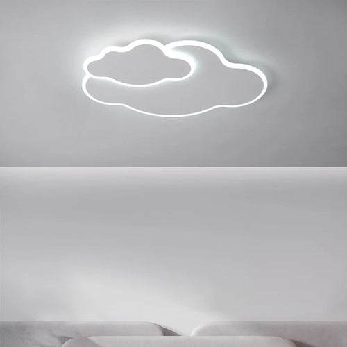 lustre led moderne nuage amour décoratif pour enfant