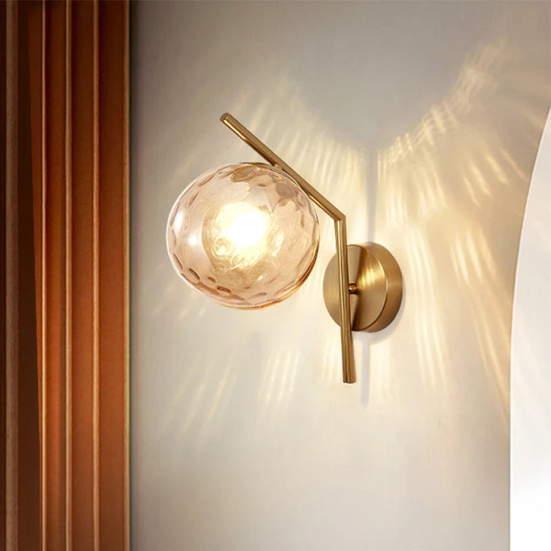 European style living room, bedroom, bedside wall lamp, study room, staircase, hallway, LED lamp, modern hotel, hotel wall lamp - vue 3 sur 15