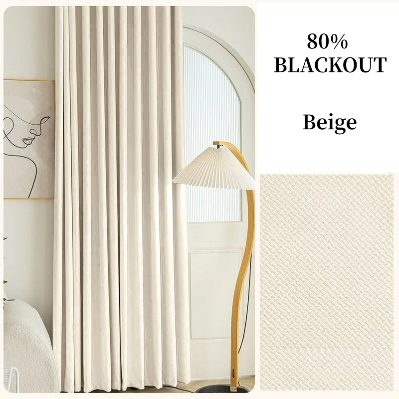 Rideau occultant épais moderne 85 pour chambre et salon
