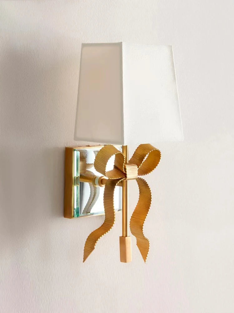 Applique murale LED moderne avec nœud rétro - vue 3 sur 8