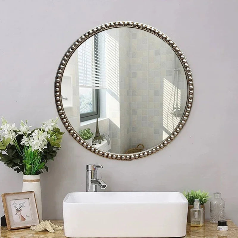 miroirs décoratifs ovales en macramé pour décoration murale - vue 4 sur 13